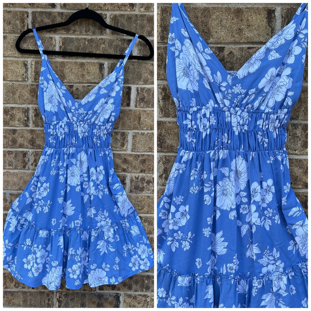 NWT Rue21 Blue Floral Dress